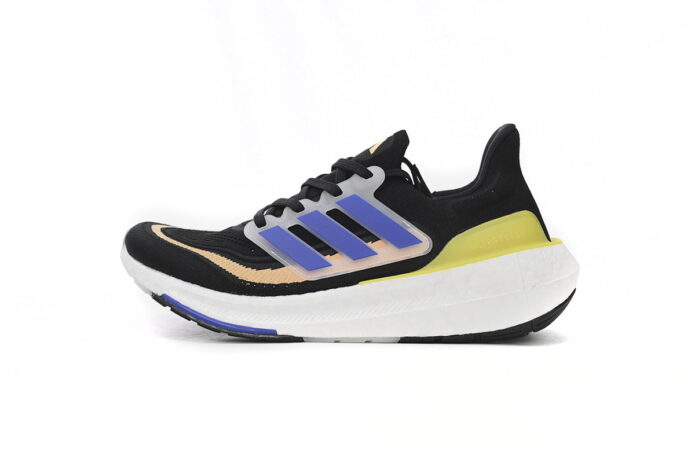 Adidas Ultra Boost 2023 LIGHT Black And yallow blue