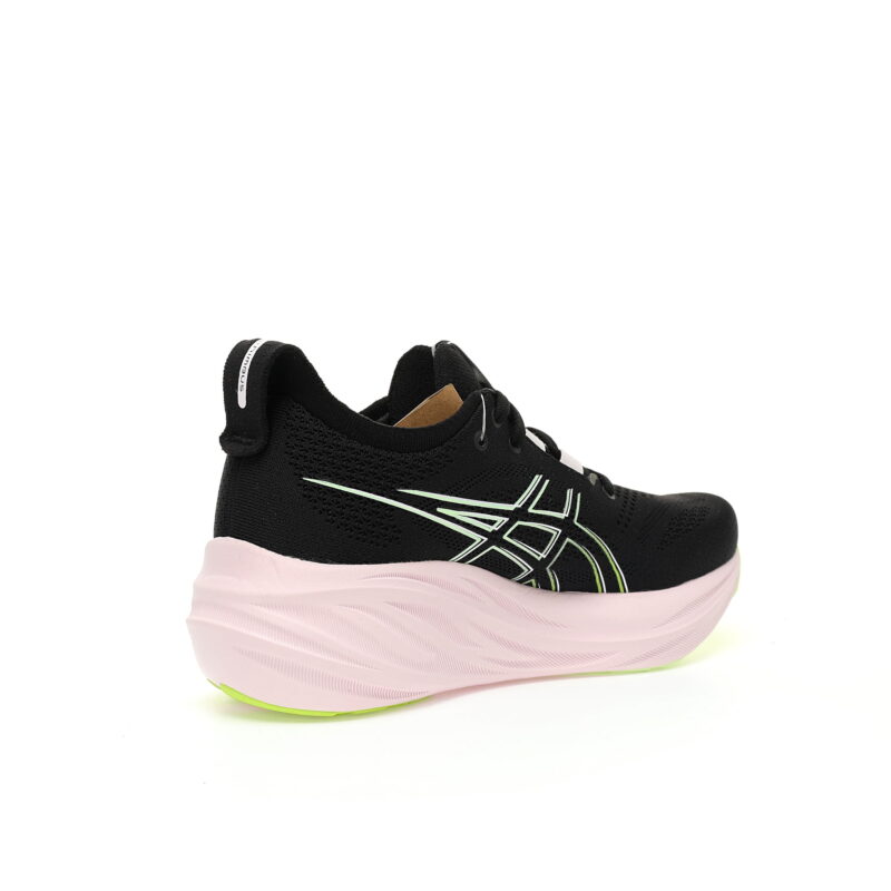 GEL NIMBUS 26 black with pink 3 - متجر شوزكا للاحذية الرياضية