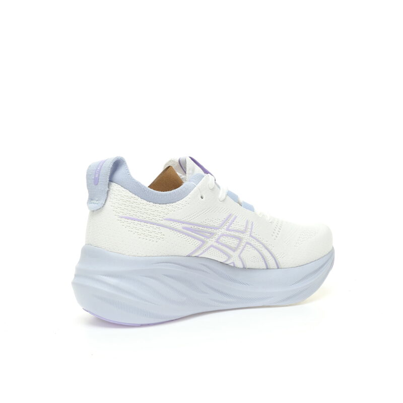 GEL NIMBUS 26 white with light blue3 - متجر شوزكا للاحذية الرياضية